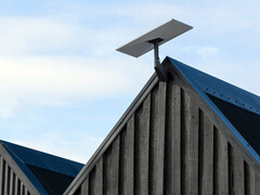 Adaptateur de parabole standard pour Starlink. (Source de l'image : SpaceX)