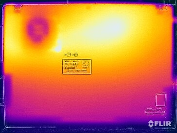 Test de résistance aux températures de surface (en bas)