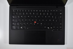 Le clavier du Lenovo ThinkPad X1 Carbon Gen 13 (source de l'image : Benjamin Herzig)