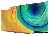 Un téléviseur intelligent Huawei avec un plein écran flottant ferait paraître les minces collerettes du X65 bien épaisses. (Source de l'image : Huawei)