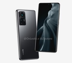 Rendu du Xiaomi 12. (Source : OnLeaks x Zoutons)