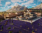 Des villes magnifiques et de jolis vignobles dans Anno 117 (Image source : Screenshot Steam Trailer)
