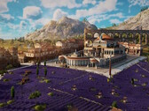 Des villes magnifiques et de jolis vignobles dans Anno 117 (Image source : Screenshot Steam Trailer)
