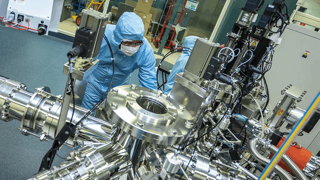Au cœur du laboratoire de recherche dédié aux batteries quantiques du CSIRO.