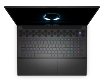 Alienware m18 - Clavier. (Source d'image : Dell)