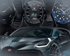 La smartwatch Bugatti Ceramique Edition One a été inspirée par les magnifiques voitures de sport du constructeur. (Image source : Bugatti/VIITA - édité)