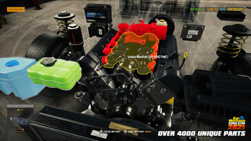 Sur la photo : une capture d'écran du jeu « Car Mechanic Simulator 2021 ».