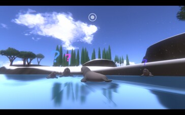 Sur l’image : une capture d’écran du jeu Everything.
