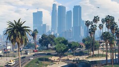 Comme prévu, le Los Santos de GTA 5 est nettement plus beau sur PS5 que sur les consoles de dernière génération et même sur la version PC (Image : Rockstar Games)