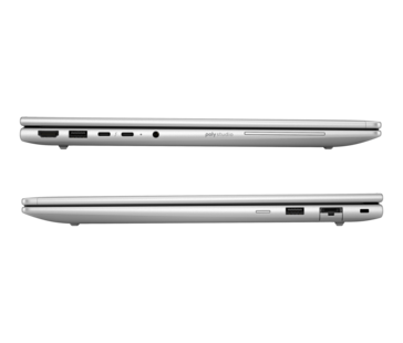 Ports du HP EliteBook 6 G1. (Source de l'image : HP)