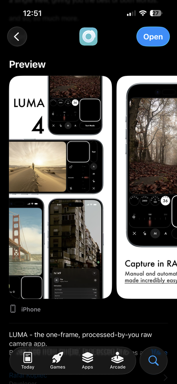 (Source de l'image : Apple app store)