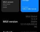 MIUI 12.5.9 Enhanced Edition Global Stable sur Xiaomi Mi 10T Pro détails (Source : Own)