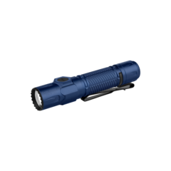 La nouvelle lampe de poche Warrior Ultra en bleu marine (Image source : Olight)