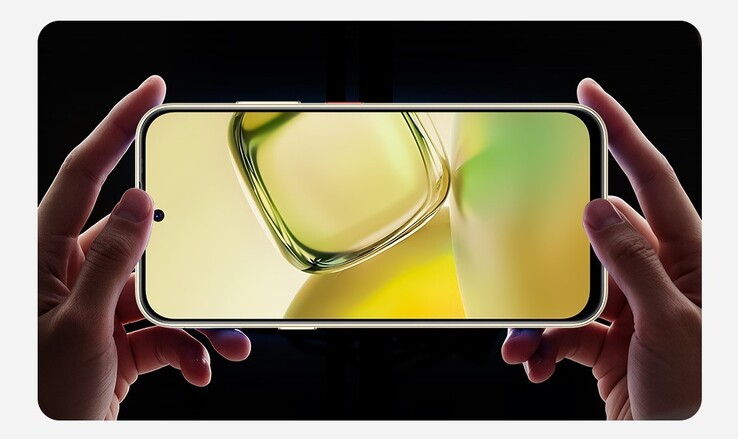 Le Nubia V80 Design est livré avec un écran LCD 120 Hz (Source : Nubia)