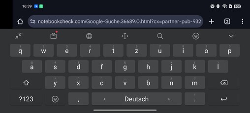 OnePlus 13 : Clavier par défaut