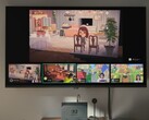 Switch 2 GameChat sur un téléviseur