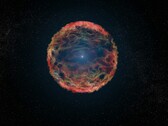 Une image représentant la supernova SN 1993J.