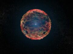 Une image représentant la supernova SN 1993J.