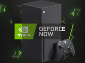 GeForce NOW est maintenant jouable sur la Xbox Series X avec le navigateur Edge. (Image source : Microsoft &amp; NVIDIA - édité)