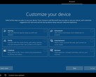 Windows 10 Insider Preview Build 20231 initial device setup (Source : Windows Experience Blog)