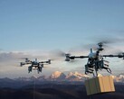 FlyCart 100 : Drone pour charges lourdes. (Source de l'image : DJI)