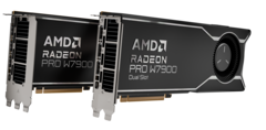 La Radeon Pro W7900 d'AMD est désormais disponible dans une variante à double fente à un prix réduit. (Source de l'image : AMD)