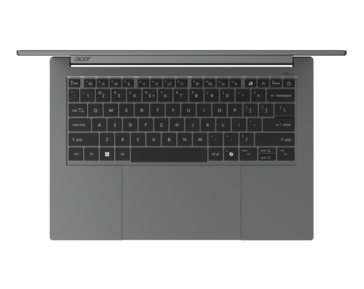 Clavier de l'Acer Swift X 14. (Source de l'image : Acer)
