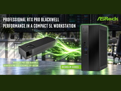 La nouvelle série DeskSlim d'Asrock avec prise en charge de Blackwell