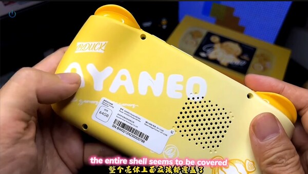 L'Ayaneo Pocket Air Mini B.Duck Edition dispose de 3 Go de RAM et de 64 Go de stockage.