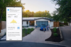 Simulation de l'application SmartThings activant le mode AI Energy pour Tesla Powerwall. (Source : Samsung Newsroom)