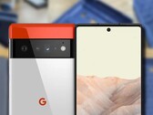 La série Google Pixel 6 a adopté une solution intéressante pour le boîtier de la caméra. (Image source : Weibo/OnLeaks - édité)