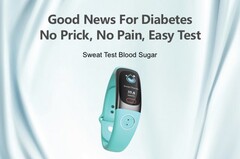 La Hela Bio Smartwatch peut soi-disant surveiller le taux de sucre dans le sang à partir de la sueur. (Source de l&#039;image : Hela Bio Smart Watch)