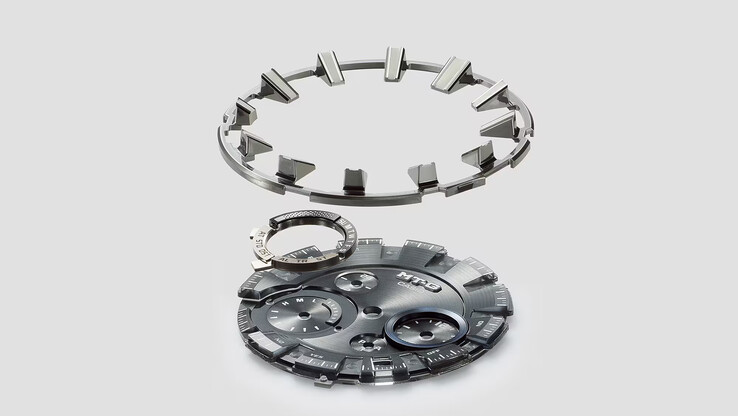 La Casio MTG-B4000B-1A est dotée d'un cadran multicouche.