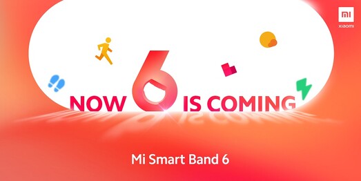 Mi Smart Band 6. (Image source : @Xiaomi)