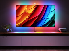 Effets de miroir d'écran avec le Nanoleaf 4D V2 présenté (Source d'image : Nanoleaf PR)