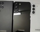 La série Samsung Galaxy S22 a récemment fait l'objet d'une prétendue fuite vidéo de prise en main. (Image source : @OnLeaks)