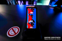 Le nouvel écran OLED Frequency Division. (Source : TCL)