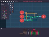 Capture d’écran officielle de Turing Complete 2.0 en jeu.