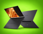 Dell XPS 16 Creator Edition présenté avec son écran ouvert et son panneau arrière visible