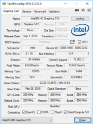 Chuwi AeroBook 13 - GPU-Z.