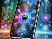 Apple iPhone et intelligence artificielle (image générée par DALL-E 3)