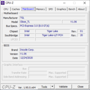 Carte mère CPU-Z