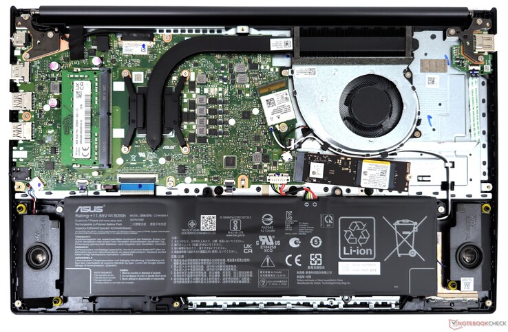 Asus VivoBook 15X OLED M3504YA : Intérieur