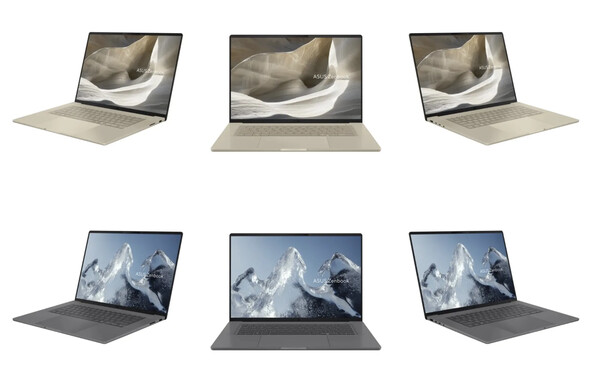 Asus a d'abord annoncé le Zenbook A16 en deux couleurs.