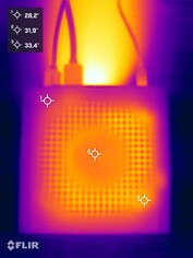 Peladn HO5 pendant le test de résistance (côté supérieur)
