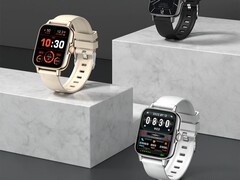 La smartwatch 696 WL21 est répertoriée comme ayant des capteurs de fréquence cardiaque, de pression sanguine et de niveau d&#039;oxygène dans le sang. (Image source : 696)