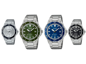 Les quatre montres de plongée Casio MTD-145 dont les images ont fuité