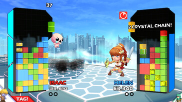 Photo : une capture d'écran du jeu Crystal Crisis.