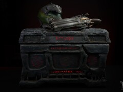 Image montrant le PC de jeu personnalisé DOOM : The Dark Ages. (Source de l&#039;image : Blue Horse Studios)