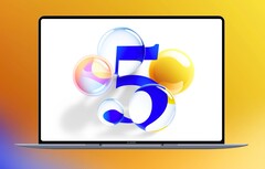 Les prochains ordinateurs portables et de bureau de Huawei seront équipés de son propre système d'exploitation HarmonyOS (Source de l'image : Huawei, édité)